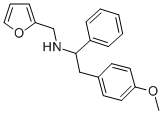 Furan-2-ylmethyl-[2-(4-methoxy-phenyl)-1-phenyl-ethyl]-amine Structure,436087-18-2Structure