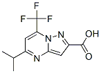 5-异丙基-7-三氟甲基吡唑并-[1,5-a]嘧啶-2-羧酸结构式_436088-49-2结构式