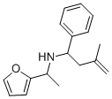 (1-呋喃-2-乙基)-(3-甲基-1-苯基-3-丁烯)-胺结构式_436096-85-4结构式