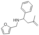呋喃-2-基甲基-(3-甲基-1-苯基-3-丁烯)胺结构式_436096-86-5结构式