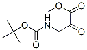 3-[[(1,1-二甲基乙氧基)羰基]氨基]-2-氧代-丙酸甲酯结构式_436154-66-4结构式