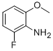 3-氟-2-甲氧基苯胺结构式_437-83-2结构式