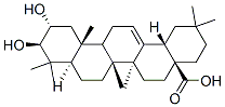 山楂酸结构式_4373-41-5结构式