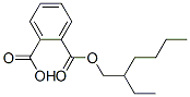 邻苯二甲酸单乙基己基酯结构式_4376-20-9结构式