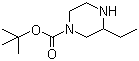 N-1-Boc-3-乙基哌嗪结构式_438049-35-5结构式