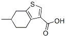6-甲基-4,5,6,7-四氢-1-苯并噻吩-3-羧酸结构式_438213-69-5结构式
