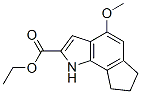 1,6,7,8-四氢-4-甲氧基环戊[g]吲哚-2-羧酸乙酯结构式_438623-78-0结构式