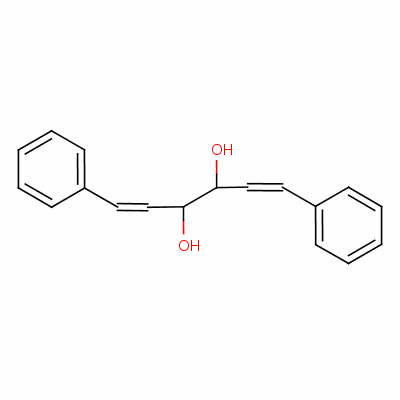 1,6-二苯基-1,5-己二烯-3,4-二醇结构式_4403-20-7结构式
