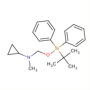 1-({[T-丁基(二苯基)甲硅烷基]氧基}甲基)-n-甲基环丙胺结构式_441784-99-2结构式