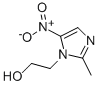 甲硝唑结构式_443-48-1结构式