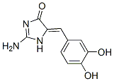 (9ci)-2-氨基-5-[(3,4-二羟基苯基)亚甲基]-1,5-二氢-4H-咪唑-4-酮结构式_444106-75-6结构式