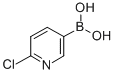 2-氯-5-吡啶硼酸结构式_444120-91-6结构式