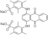酸性蓝80结构式_4474-24-2结构式