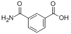 3-(氨基羰基)苯甲酸结构式_4481-28-1结构式