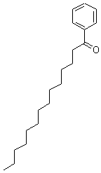 十四烷苯酮结构式_4497-05-6结构式
