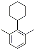 2-环己基-1,3-二甲基苯结构式_4501-50-2结构式