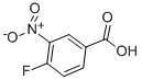 4-氟-3-硝基苯甲酸结构式_453-71-4结构式
