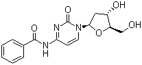 N-苯甲酰基-2’-脱氧腺苷结构式_4546-72-9结构式