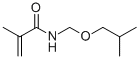 N-(异-丁氧基甲基)甲基丙烯酰胺结构式_4548-27-0结构式