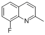 8-氟-2-甲基-喹啉结构式_46001-36-9结构式
