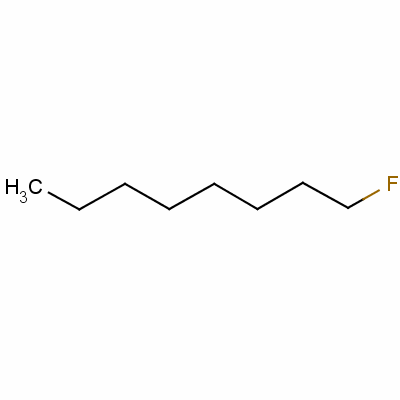 1-氟辛烷结构式_463-11-6结构式