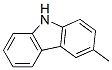 3-甲基咔唑结构式_4630-20-0结构式