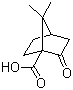 酮基蒎酸; 7,7-二甲基-2-氧代-二环[2.2.1]庚烷-1-甲酸结构式_464-78-8结构式