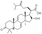 猪苓酸C结构式_465-18-9结构式