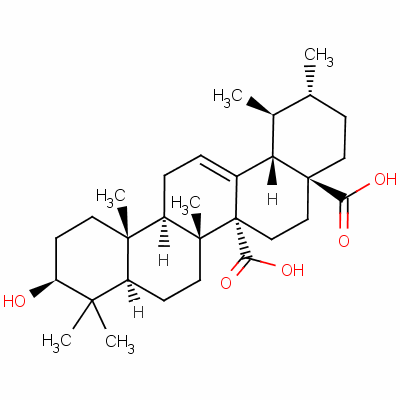 鸡纳酸结构式_465-74-7结构式
