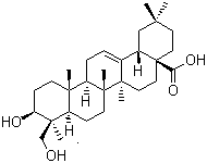 常春藤皂苷元结构式_465-99-6结构式