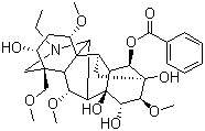 Benzoylmesaconine Structure,466-24-0Structure