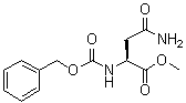 甲基N<sup>2</sup>-[(苄氧基)羰基]天冬氨酰胺酸酯结构式_4668-37-5结构式