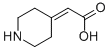 哌啶-4-基-乙酸结构式_4671-98-1结构式