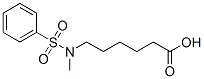 6-(苯磺酰基-甲基-氨基)-己酸结构式_46948-72-5结构式