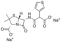替卡西林二钠结构式_4697-14-7结构式