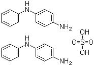 4-氨基二苯胺硫酸盐结构式_4698-29-7结构式