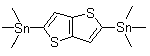 2,5-二(三甲基锡)-噻吩并[3,2-B]噻吩结构式_469912-82-1结构式