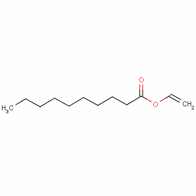 癸酸乙烯酯结构式_4704-31-8结构式