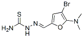 2-[[4-溴-5-(二甲基氨基)-2-呋喃]亚甲基]-肼硫代甲酰胺结构式_471887-31-7结构式