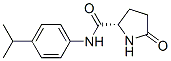 (2s)-(9ci)-n-[4-(1-甲基乙基)苯基]-5-氧代-2-吡咯烷羧酰胺结构式_471915-73-8结构式