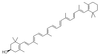 Beta-cryptoxanthin Structure,472-70-8Structure