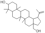 白桦脂醇结构式_473-98-3结构式