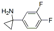 1-(3,4-二氟苯基)-环丙胺结构式_474709-85-8结构式