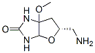 (5r)-(9ci)-5-(氨基甲基)六氢-6a-甲氧基-,2H-呋喃并[2,3-d]咪唑-2-酮结构式_475134-56-6结构式
