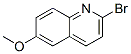 Quinoline, 2-bromo-6-methoxy- Structure,476161-59-8Structure