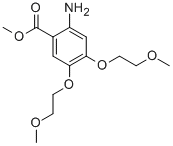 Benzoic acid,2-amino-4,5-bis(2-methoxyethoxy)-, methyl ester Structure,476168-17-9Structure
