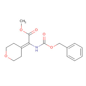 2-(苄氧基羰基氨基)-2-(四氢吡喃-4-基)乙酸甲酯结构式_477584-90-0结构式