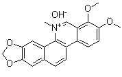 白屈菜红碱结构式_478-03-5结构式