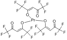 六氟-2,4-乙酰丙酮镨(III)结构式_47814-20-0结构式