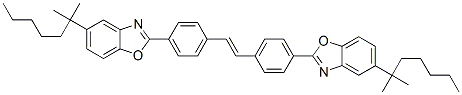 2,2-(4,4-二苯乙烯基)双-5-叔辛基苯并噁唑结构式_4782-17-6结构式